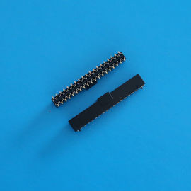 Chiny Right Angle Female Header Connector , Double Type 2.0mm Pitch Female Pin Connector dystrybutor