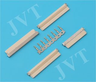 Chiny Nylon 66 UL94V-0 Housing LVDS Display Connector 1.0mm Pitch 20 / 30 Poles fabryka