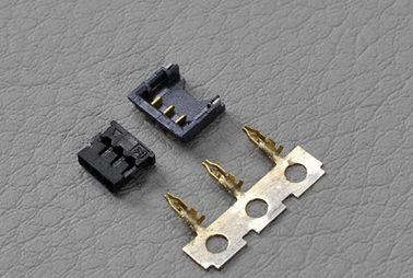 Chiny 3 Pin Gold - Plated SMD PCB Header Connector 1.2mm Pitch Black 28# Applicable Wire fabryka